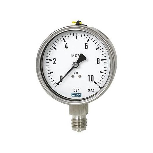 Манометр WIKA 232.50 Ø100 0-10 бар G1/2 232.50.100-10BAR