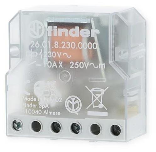 Импульсное реле Finder 26.01 16А 26.01.8.230.0000