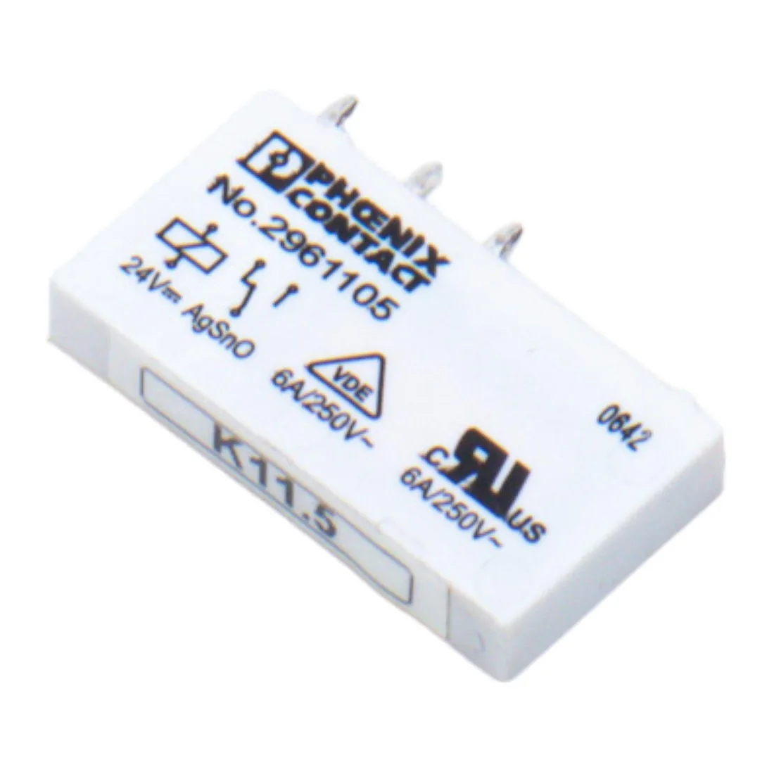 Жалғыз реле - REL-MR- 24DC/21 (қаптамада 10 дана) 2961105 Phoenix Contact 2961105