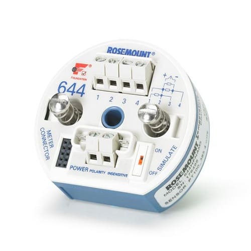 Датчик температуры Rosemount 644 в головку 644RANAJ6M5