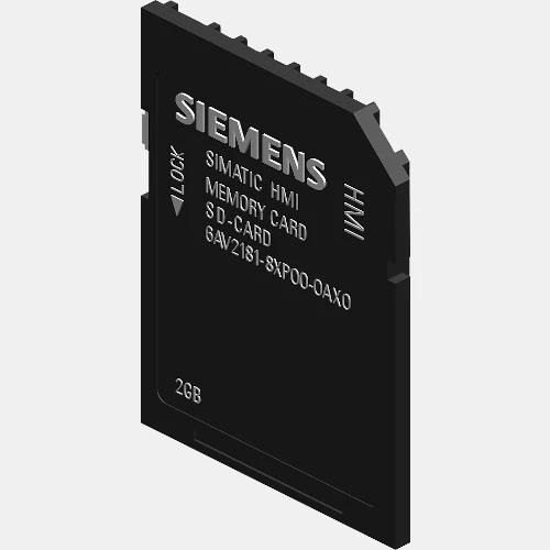 Memory card SIMATIC HMI SD 2 GB 6AV2181-8XP00-0AX0 Siemens 6AV2181-8XP00-0AX0