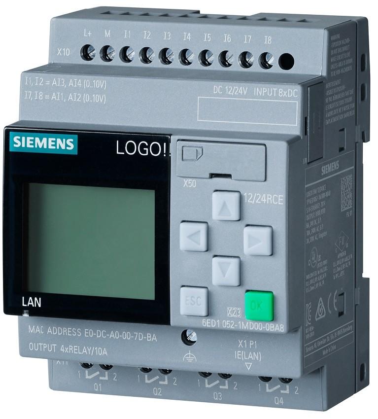PLC Siemens LOGO! 8 12/24RCE 6ED1052-1MD08-0BA1
