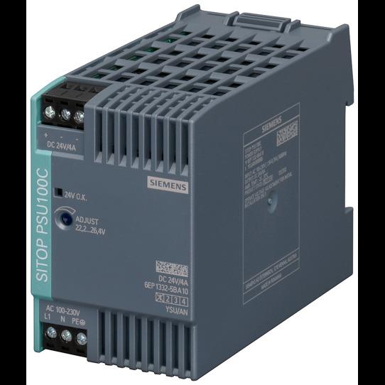 Regulated power supply SITOP PSU100S 24 V/2,5 A 6EP1332-2BA20 Siemens 6EP1332-2BA20