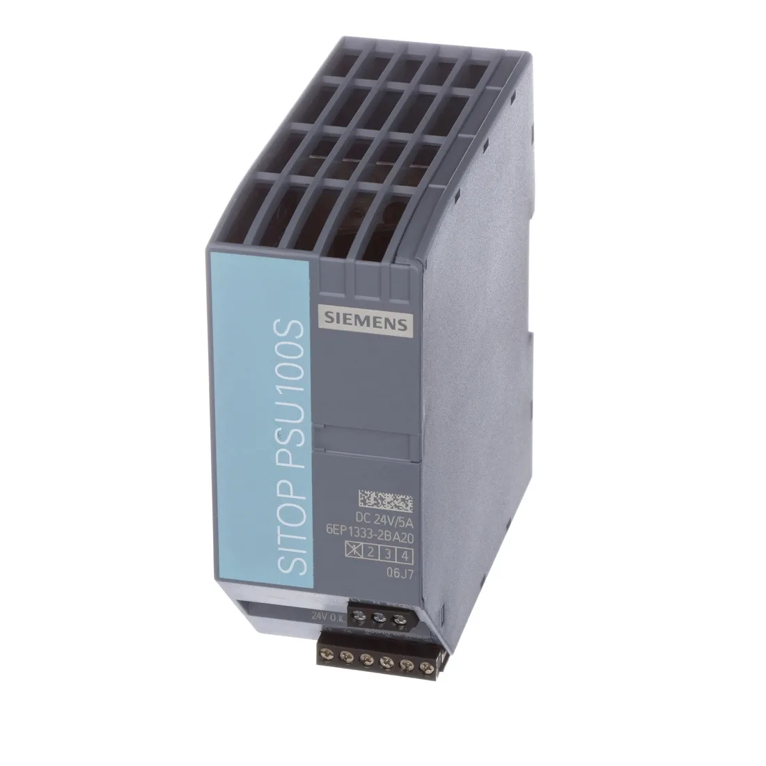 Regulated power supply SITOP PSU100S 24 V/5 A 6EP1333-2BA20 Siemens 6EP1333-2BA20