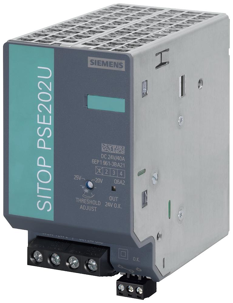Модуль резервирования вход/выход: =24 В/40 A SITOP PSE202U 6EP1961-3BA21 Siemens 6EP1961-3BA21