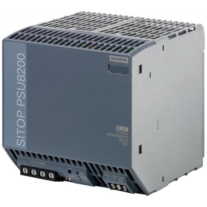 稳压电源 PSU8200 24 V/40 A SITOP 6EP3337-8SB00-0AY0 Siemens 6EP3337-8SB00-0AY0