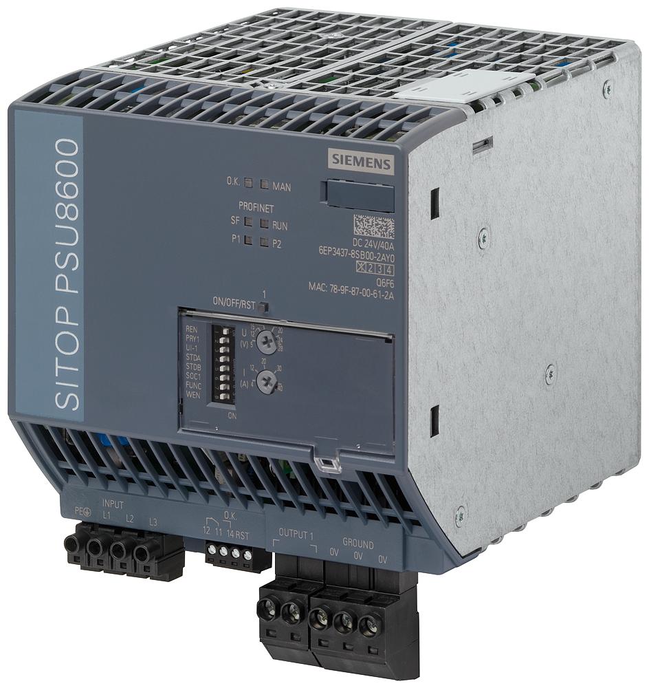 稳压电源 SITOP PSU8200 48 V/20 A 6EP3447-8SB00-0AY0 Siemens 6EP3447-8SB00-0AY0