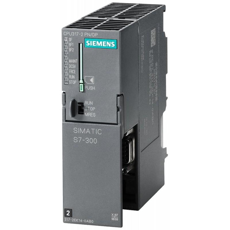 CPU 317-2 PN/DP, 1 MB 工作存储器 SIMATIC S7-300 6ES7317-2EK14-0AB0 Siemens 6ES7317-2EK14-0AB0