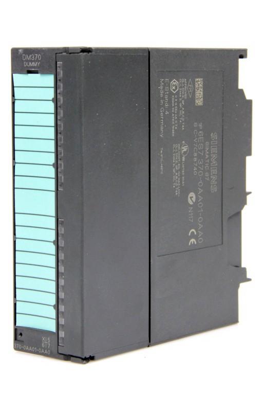 Dummy module for reserving slots for other modules 6ES7370-0AA01-0AA0 Siemens 6ES7370-0AA01-0AA0
