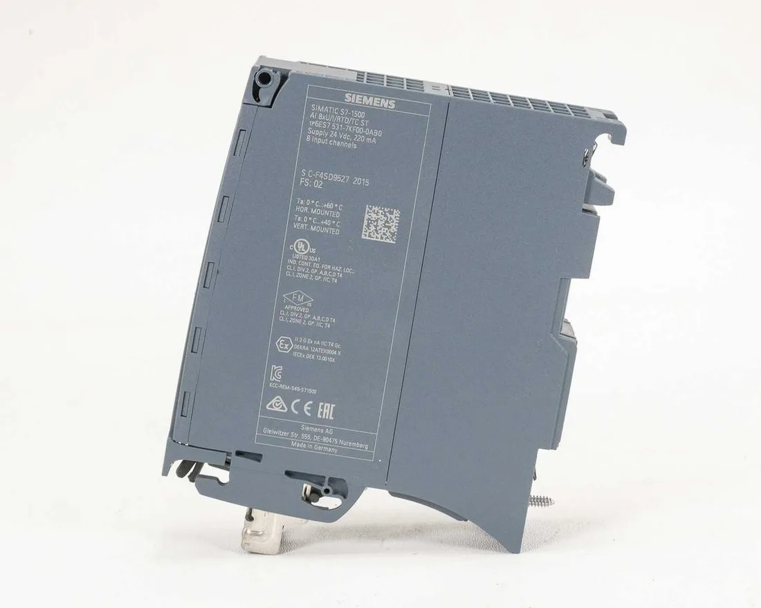 模拟量输入模块 AI 8 X U/I/RTD/TC SIMATIC S7-1500 6ES7531-7KF00-0AB0 Siemens 6ES7531-7KF00-0AB0