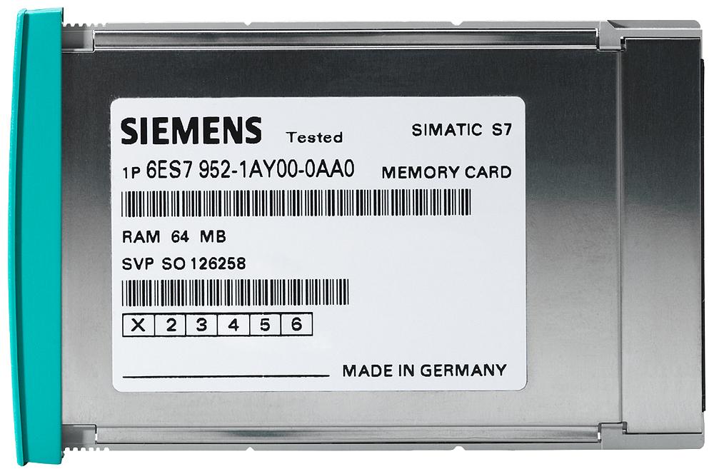 存储卡 用于 S7-400 SIMATIC S7 6ES7952-1AL00-0AA0 Siemens 6ES7952-1AL00-0AA0