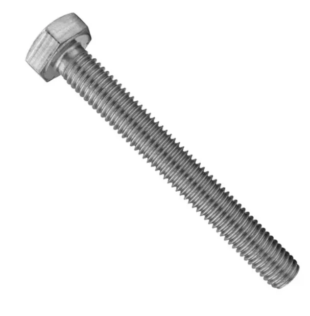 Bolt DIN 933 M12×60 grade 8.8 galvanized (100pcs) B933-12-60