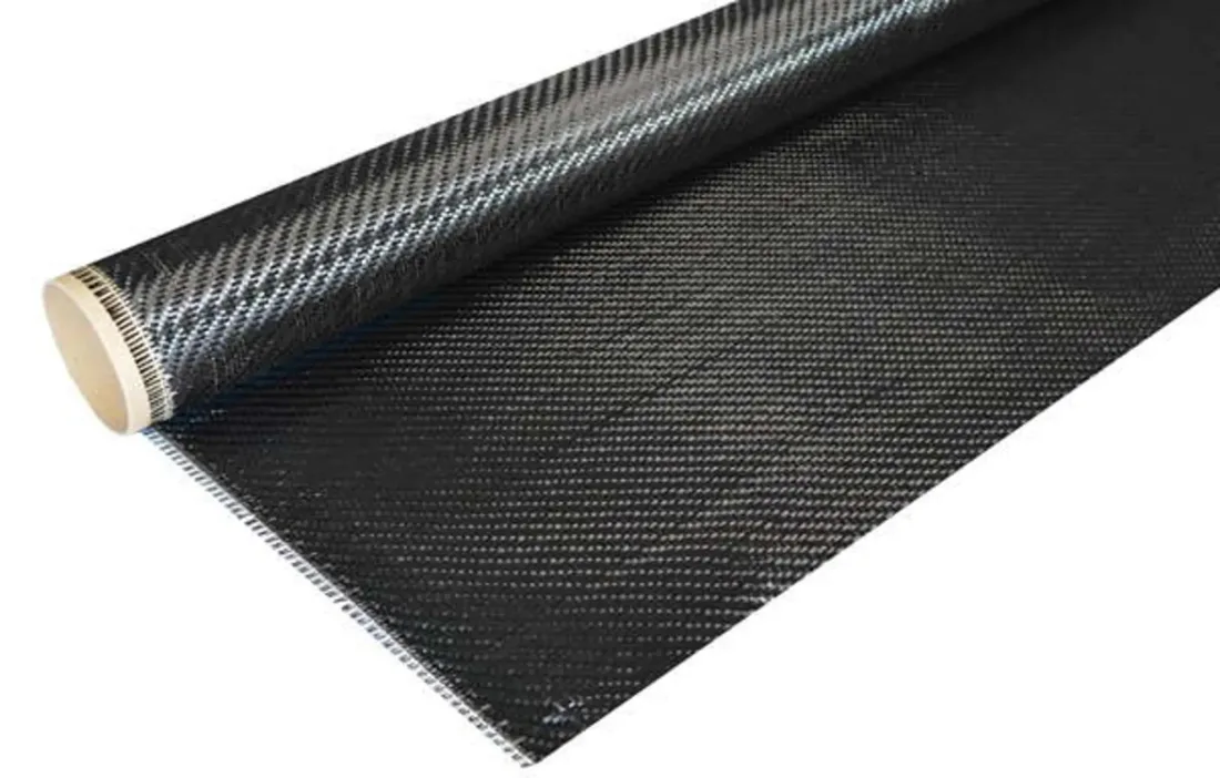 碳纤维布 160 g/m² Twill, W=100 cm CF-160-TW-100