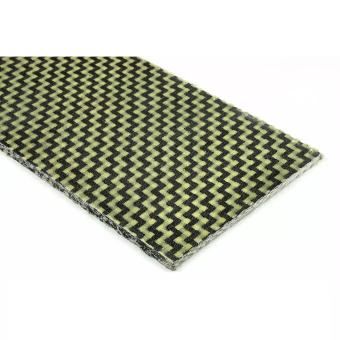 Carbon-aramid fabric 195 g/m² Twill, black-orange CFAR-195-TW
