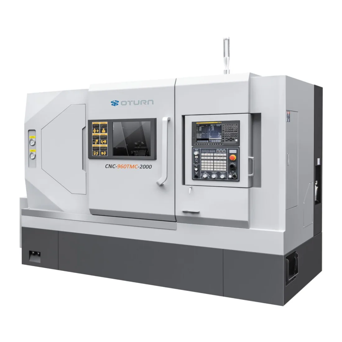Токарный станок с ЧПУ с наклонной станиной (точная обработка) CNC-NAKL-PREC