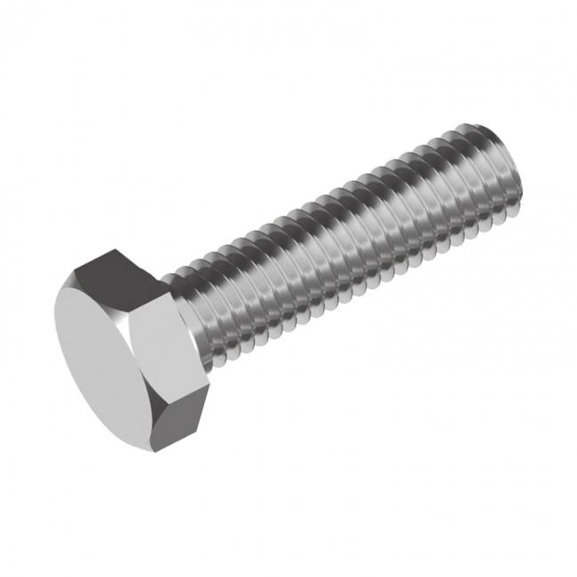 Болт нерж DIN 933 А2 М8×30, 100 шт DIN 933 А2 M8×30