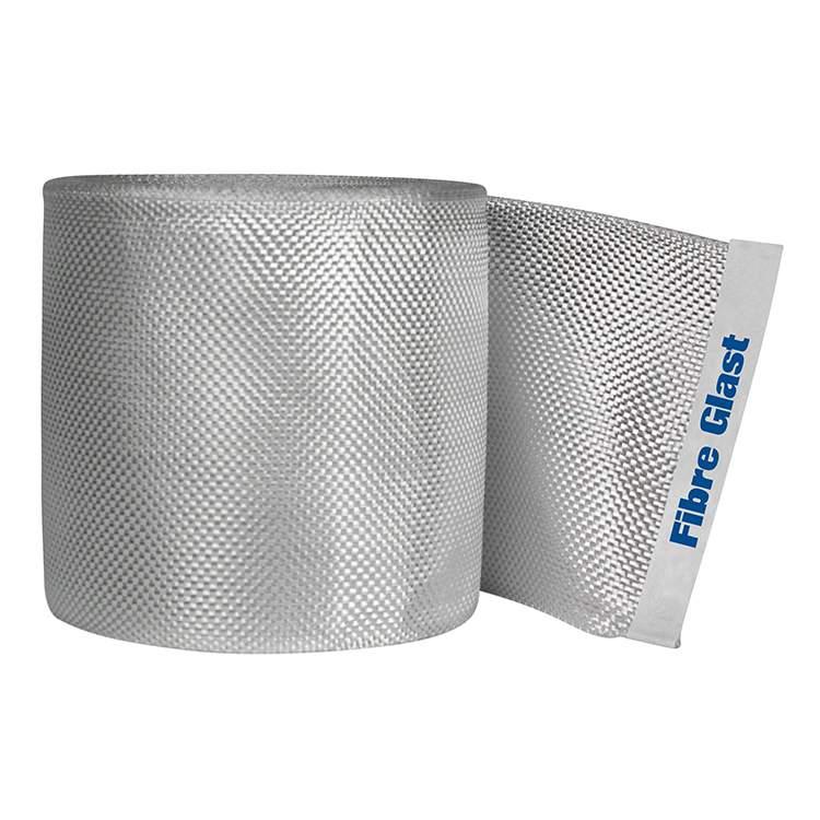 Fiberglass braided tape 250 g/m², W=40 mm FGT-40-250