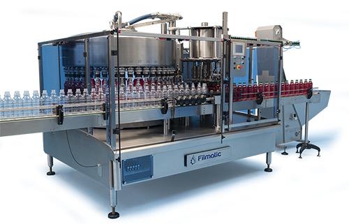 Линия розлива и укупорки масла в бутылки