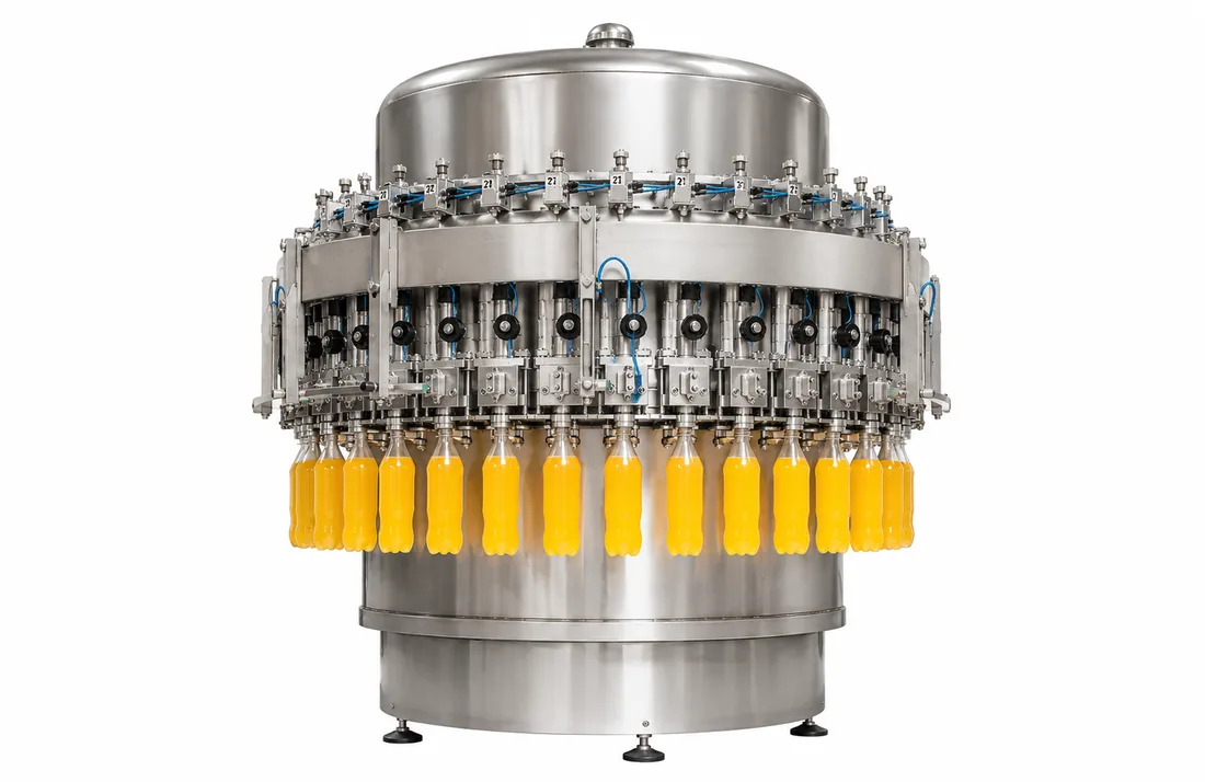 Линия розлива газировки в алюминиевые банки FILL-PST-12