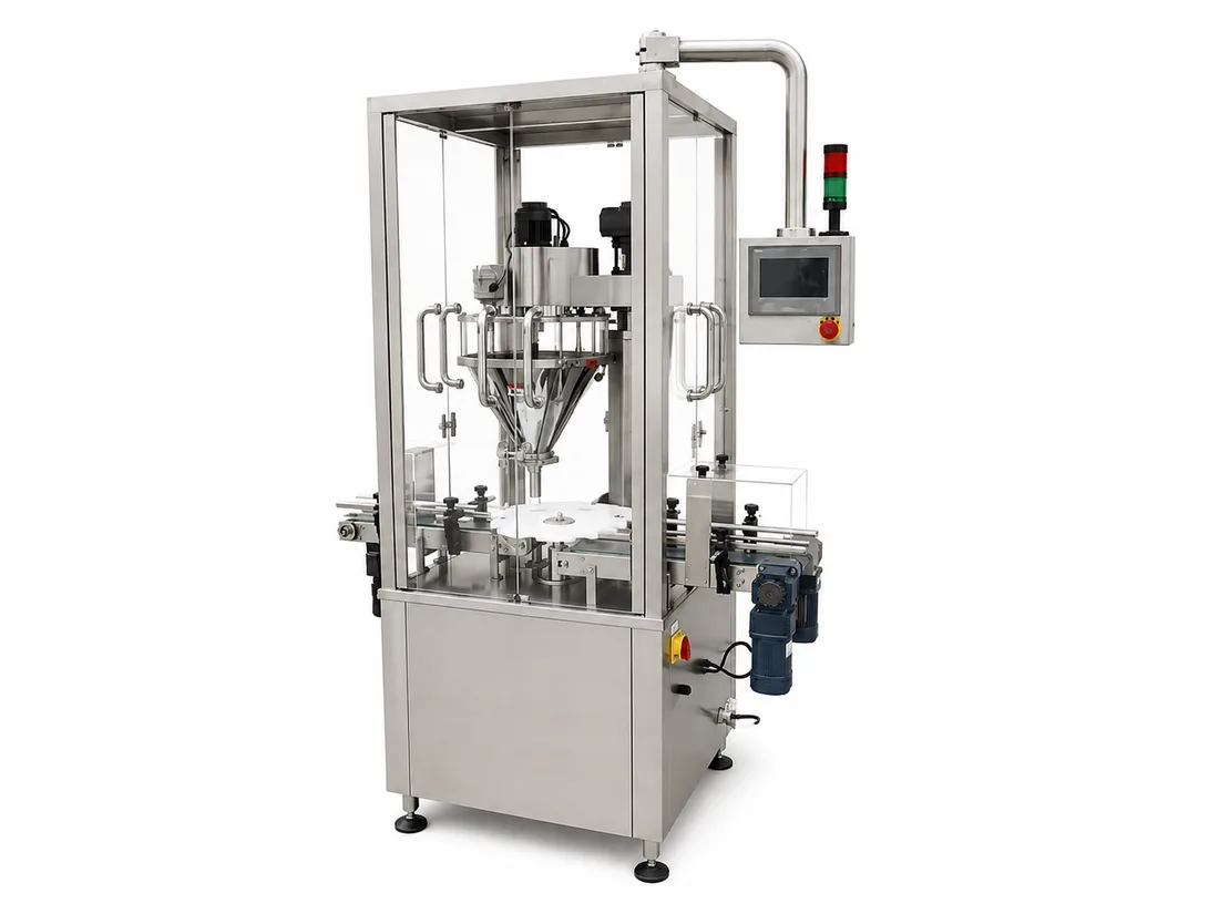Rotary auger automatic powder packaging machine FILL-PWD-08