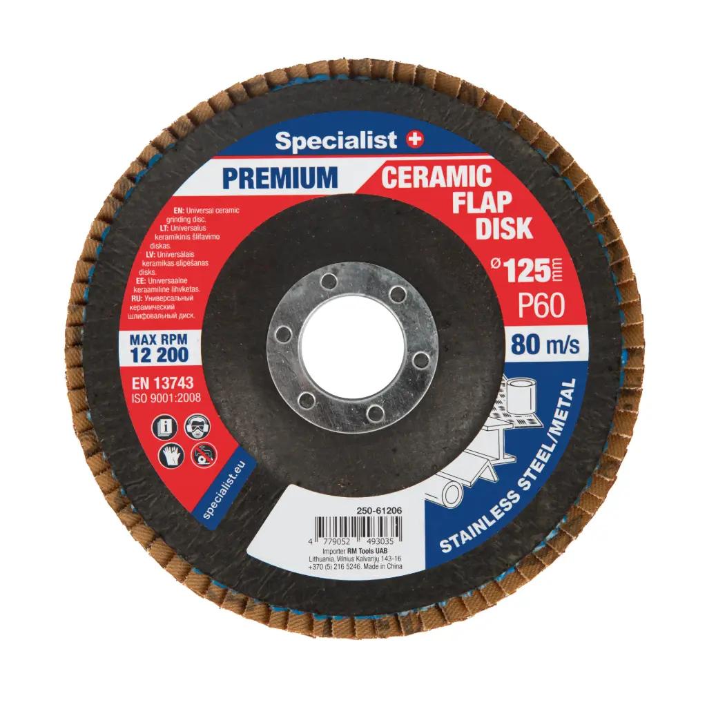 Лепестковый круг 125 Р60 Flap disk 125 P60