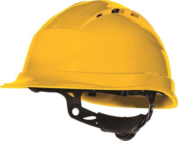 Yellow helmet with ratchet Helmet yellow