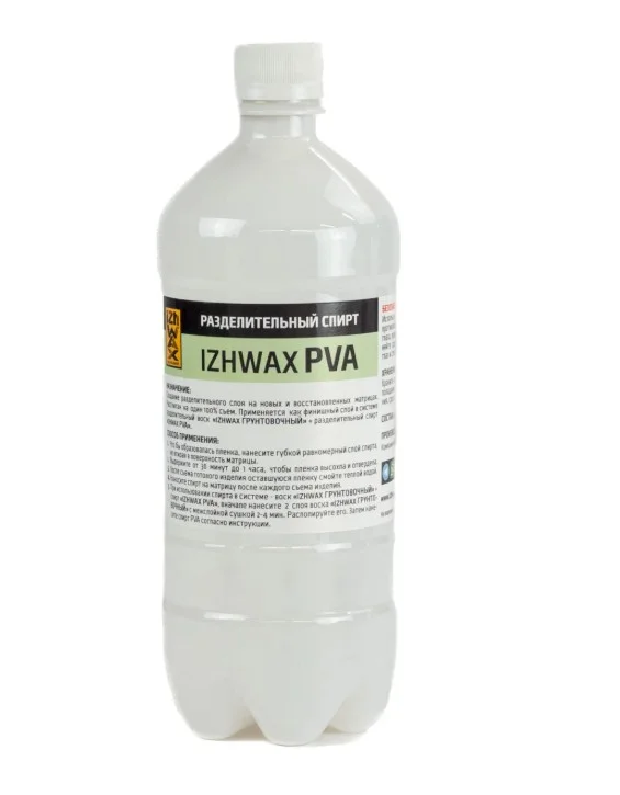 IZHWAX PVA разделительный спирт, 1 л IZHWAX-PVA