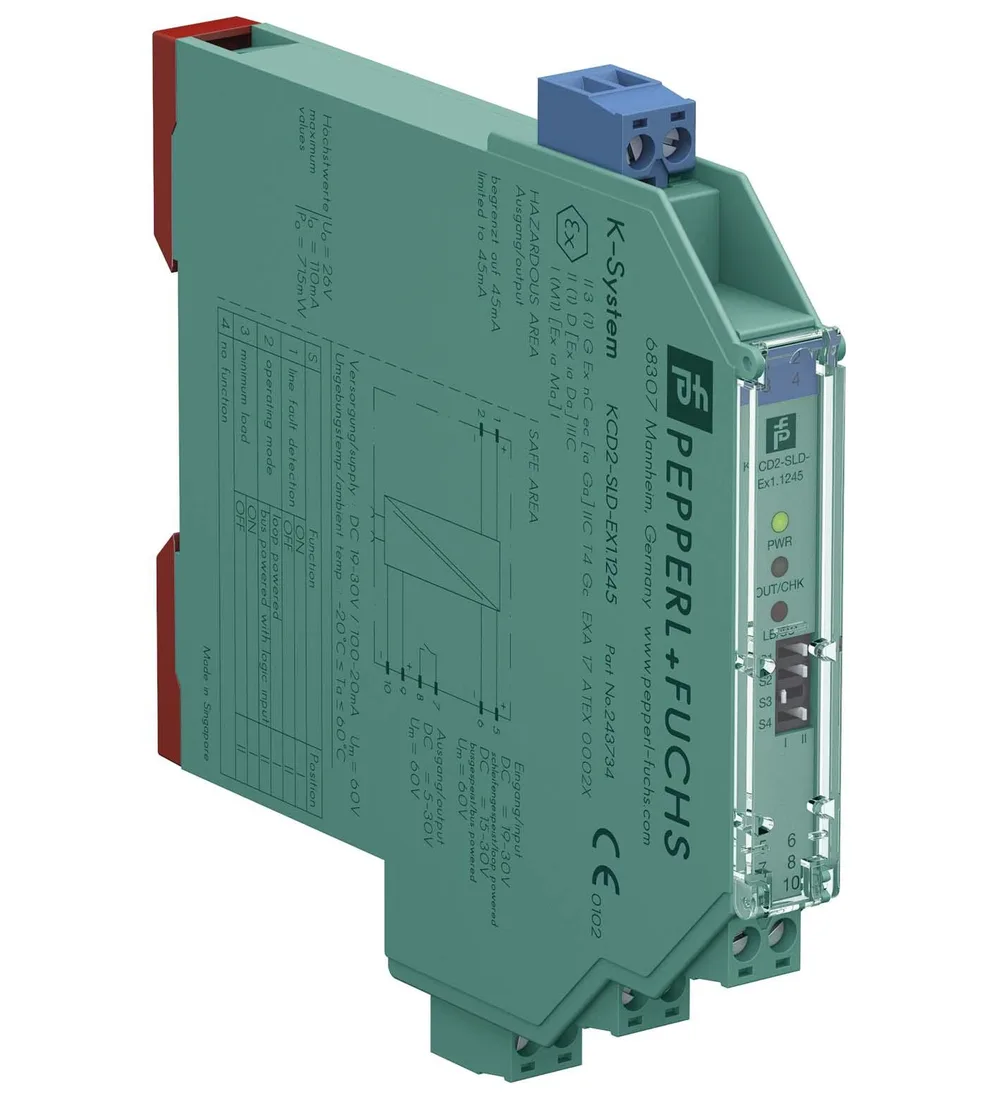 Барьер искрозащиты KCD2-SLD-EX1.1245 Pepperl+Fuchs KCD2-SLD-EX1.1245