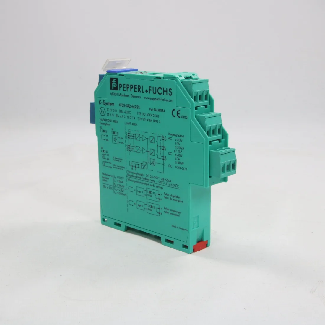 Ұшқыннан қорғау тосқауылы KFD2-SR2-EX2.2S Pepperl+Fuchs KFD2-SR2-EX2.2S