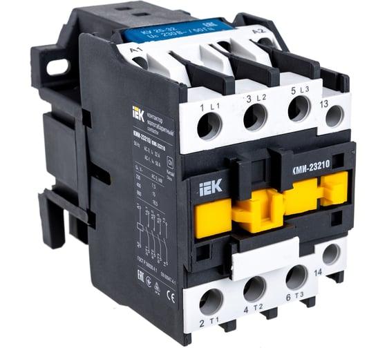 Контактор IEK КМИ-23210 32А 230В KKM31-032-230