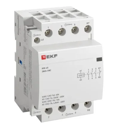 EKF PROxima 接触器 КМЭ 40A 230V km-3-40-230-pro