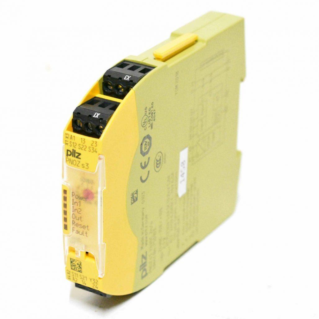 Pilz PNOZ s3 24VDC қауіпсіздік релесі PNOZ-S3-750103