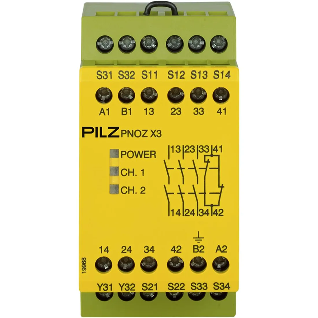 Pilz PNOZ X3 24VAC/DC қауіпсіздік релесі PNOZ-X3-774310