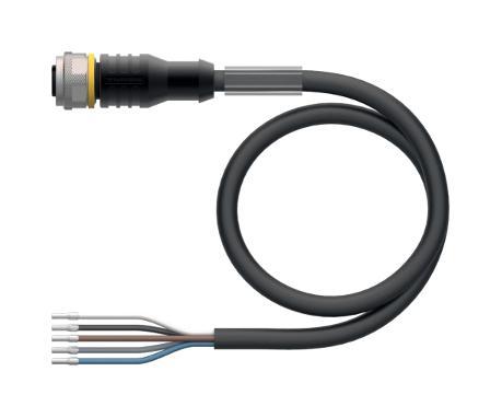 Кабель-коннектор Turck RKC4.4T M12 4-pin (2м) RKC4.4T-2