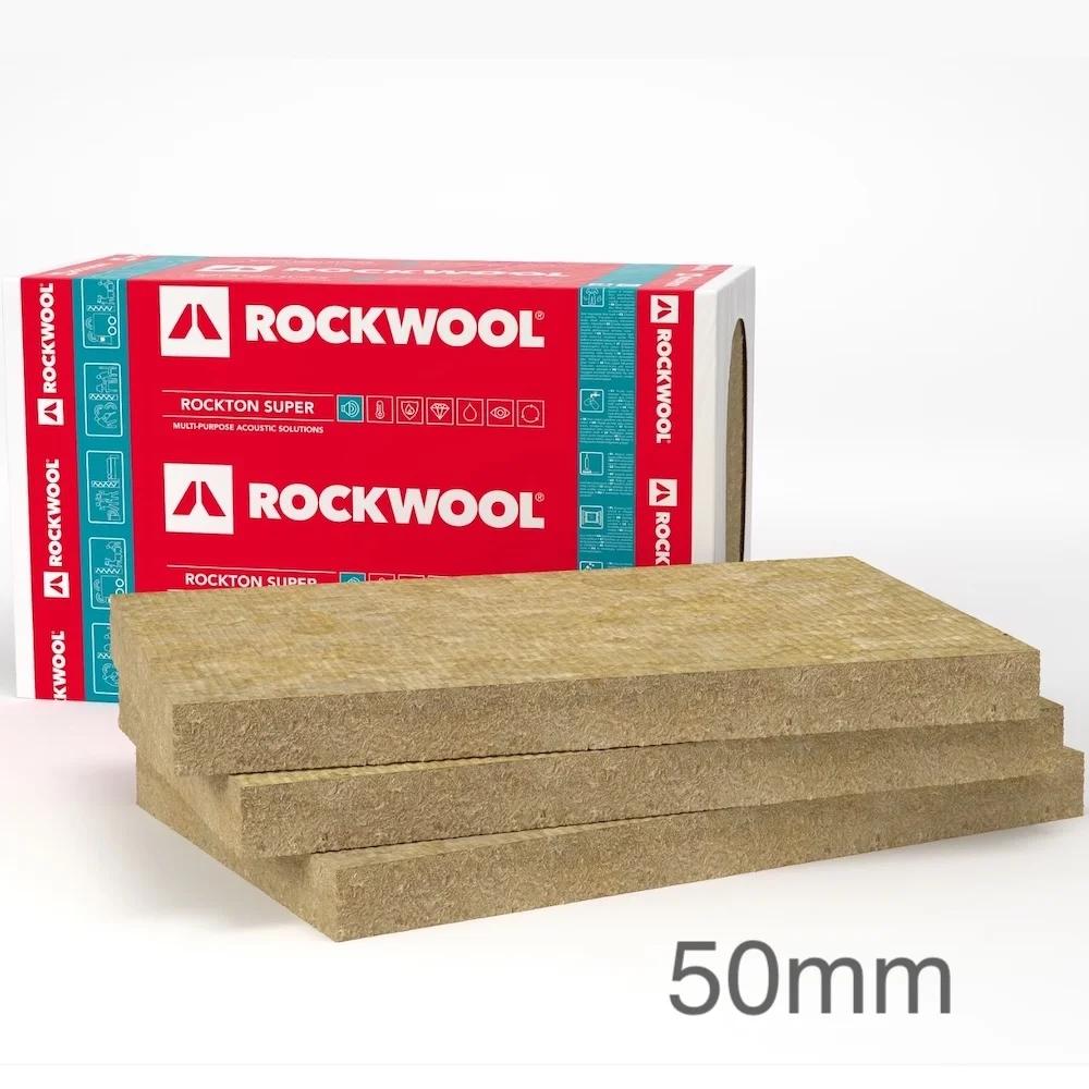 Минеральная вата ROCKWOOL ЛАЙТ БАТТС 50мм