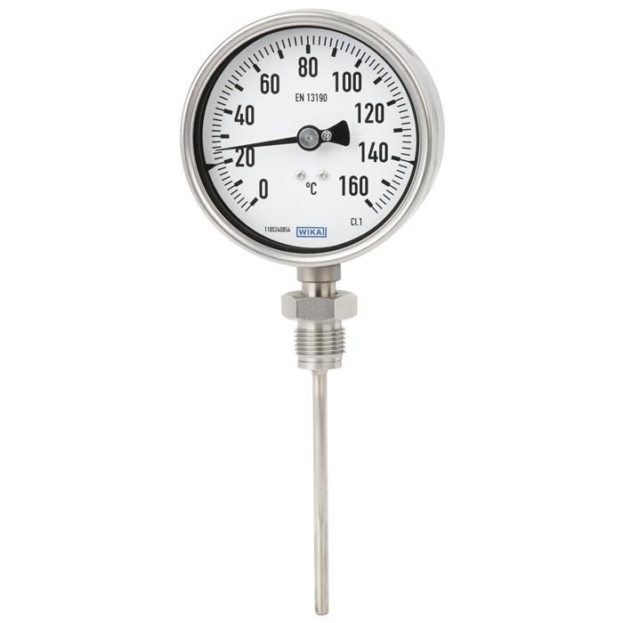 Биметаллический термометр WIKA TG54 Ø100 0-160°C TG54-100-160C