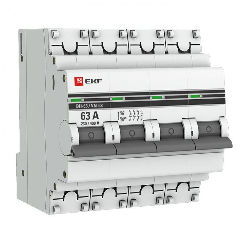 EKF PROxima 隔离开关 ВН-29 3P 63A vn29-3-63-pro