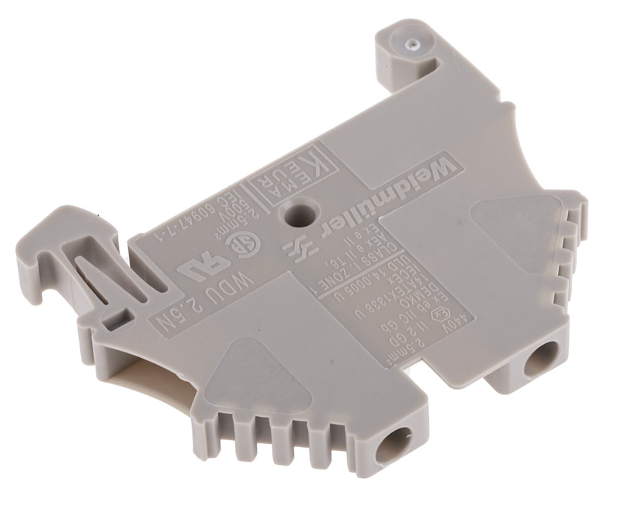 Клемма Weidmüller WDU 2.5 проходная WDU2.5