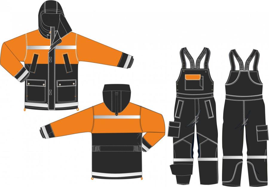 Жылытылған қысқы костюм −40°C дейін Winter suit