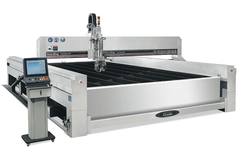 5轴数控水射流切割机（花岗岩、金属、大理石） WJET-5AX-CNC