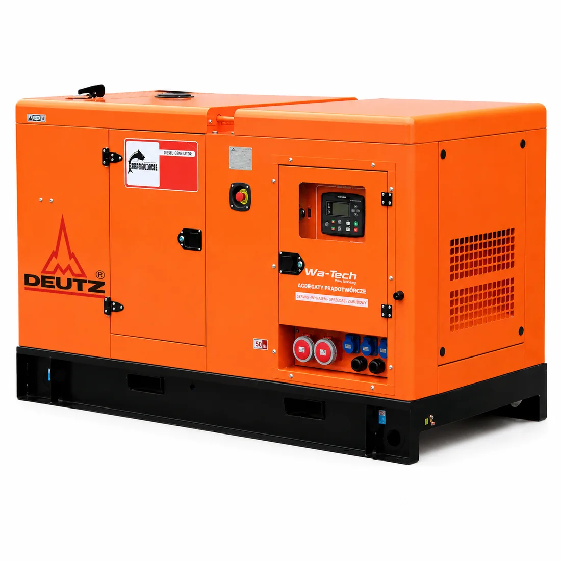 Дизельді генератор WT-сериясы 24-480 kW (Deutz қозғалтқышы) WT-DEUTZ