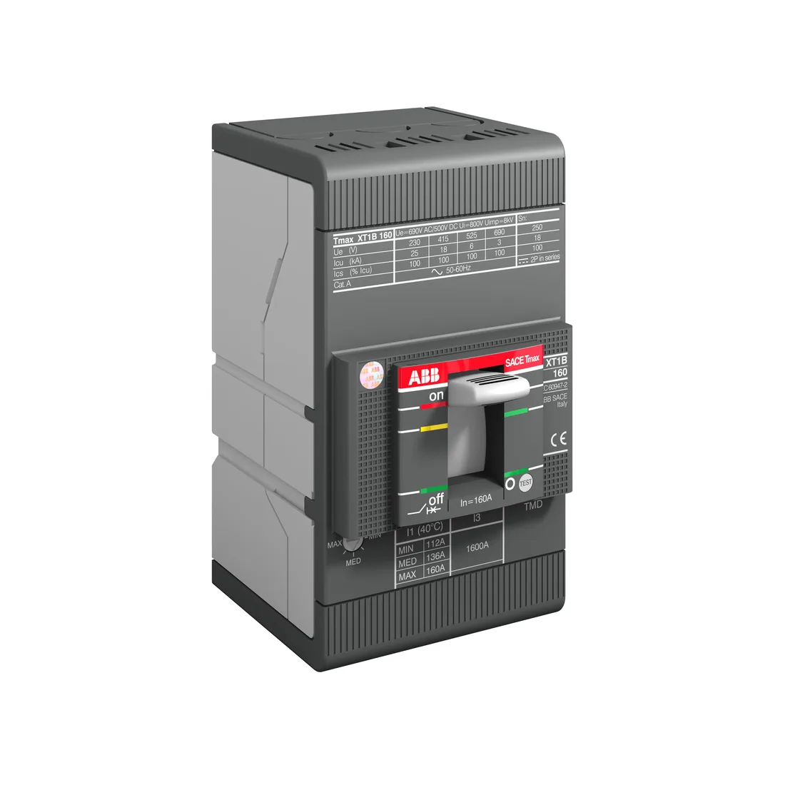 ABB Tmax XT1B 160 TMD 100A автоматты ажыратқышы XT1B160-TMD100